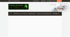 Desktop Screenshot of junglemannaturals.com